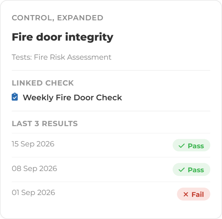 Assessment Builder Screens- control expanded