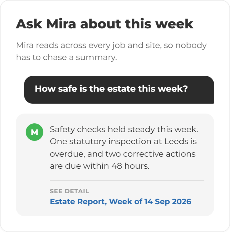 Estate Safety Cards- Mira