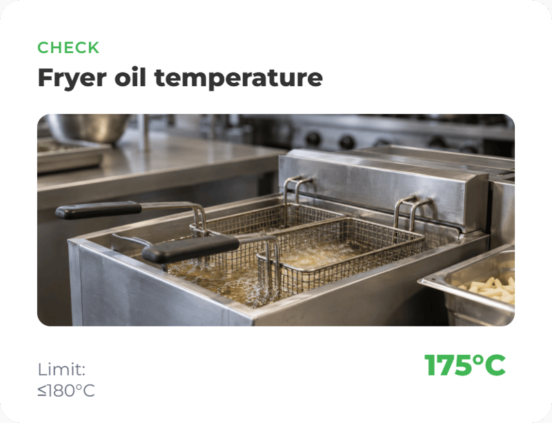 Fryer Oil Check