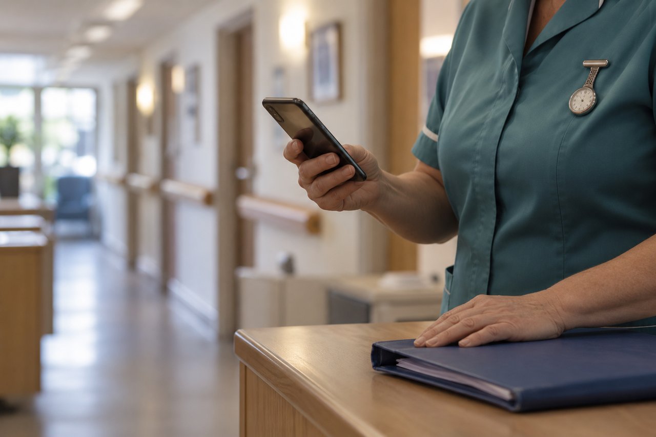 Nurses Station Hands, Phone, and Folder-16 (1)