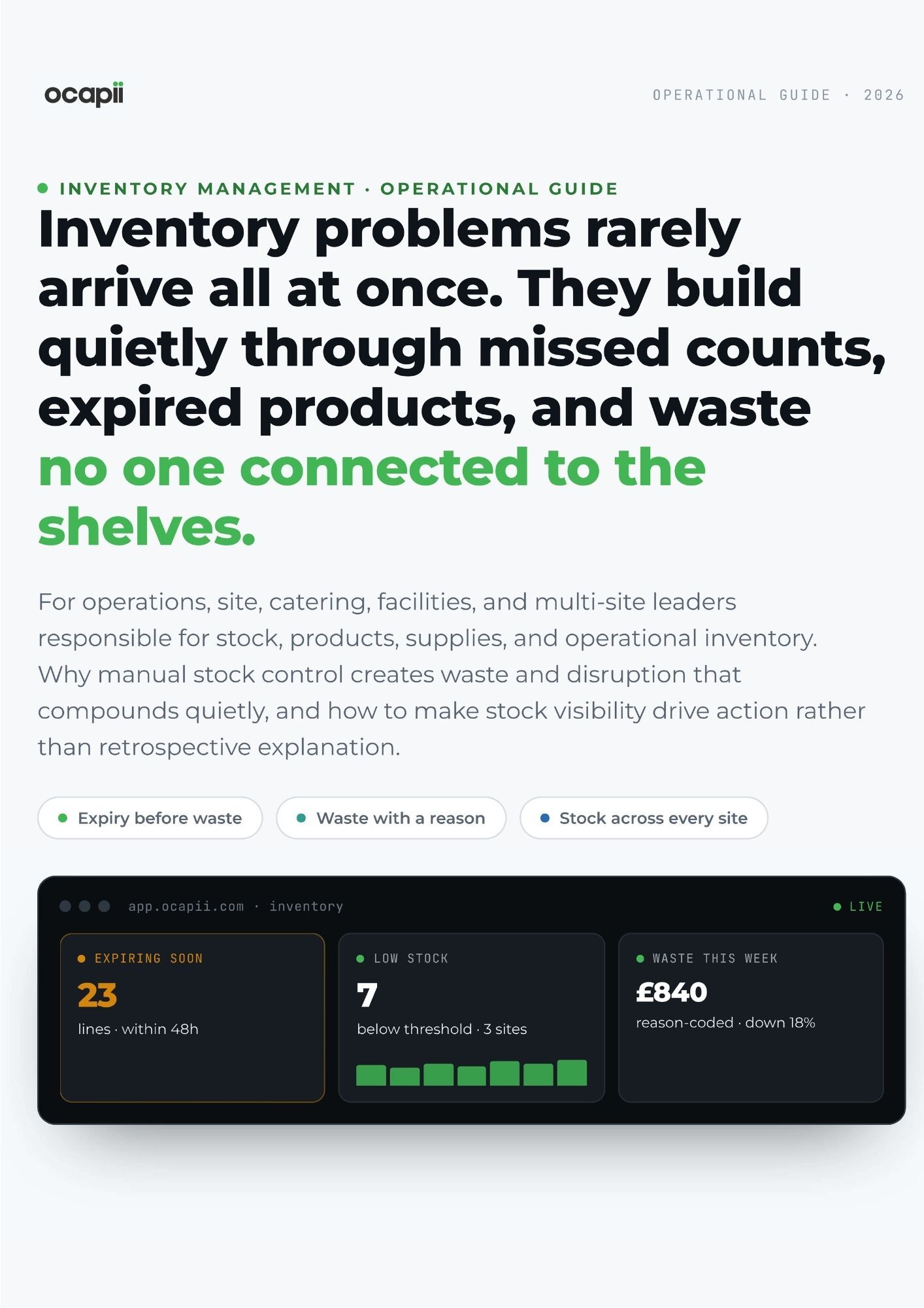 Inventory Management PDF Guide