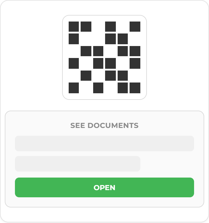 QR CODE see document