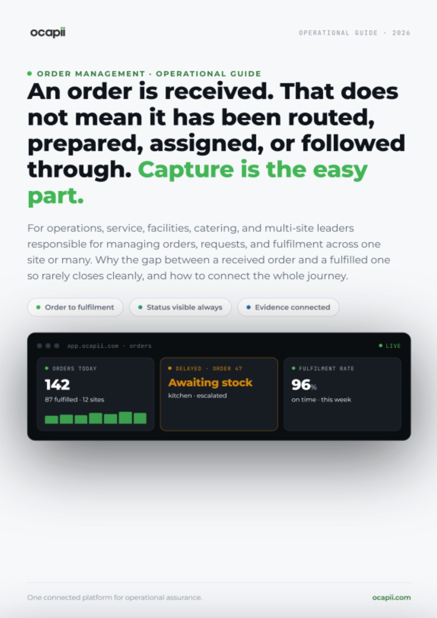 Use Case - Order Management